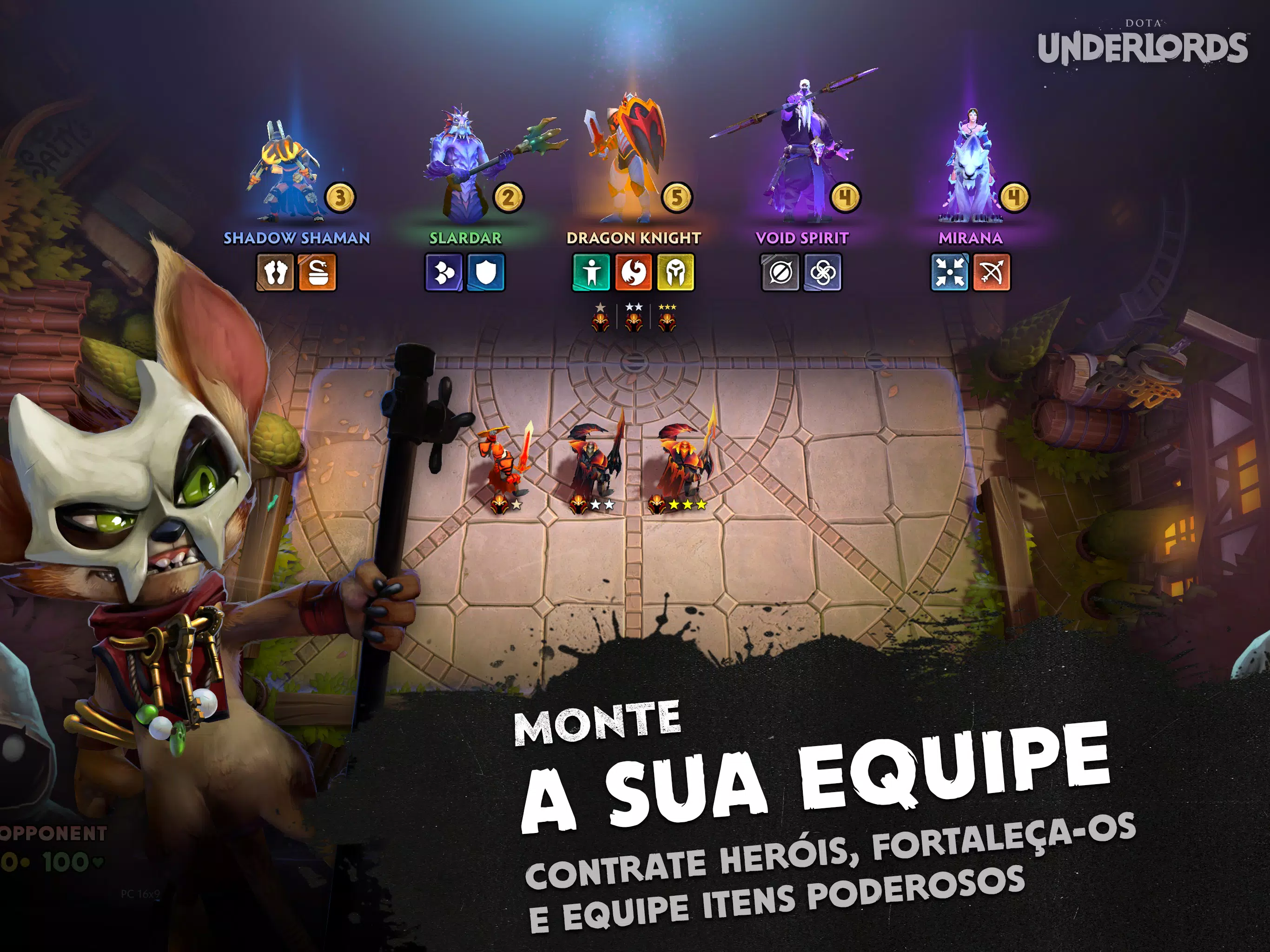 Dota Underlords é o primeiro jogo da Valve para smartphones e vai atrás do  novo género da moda - Android - SAPO Tek