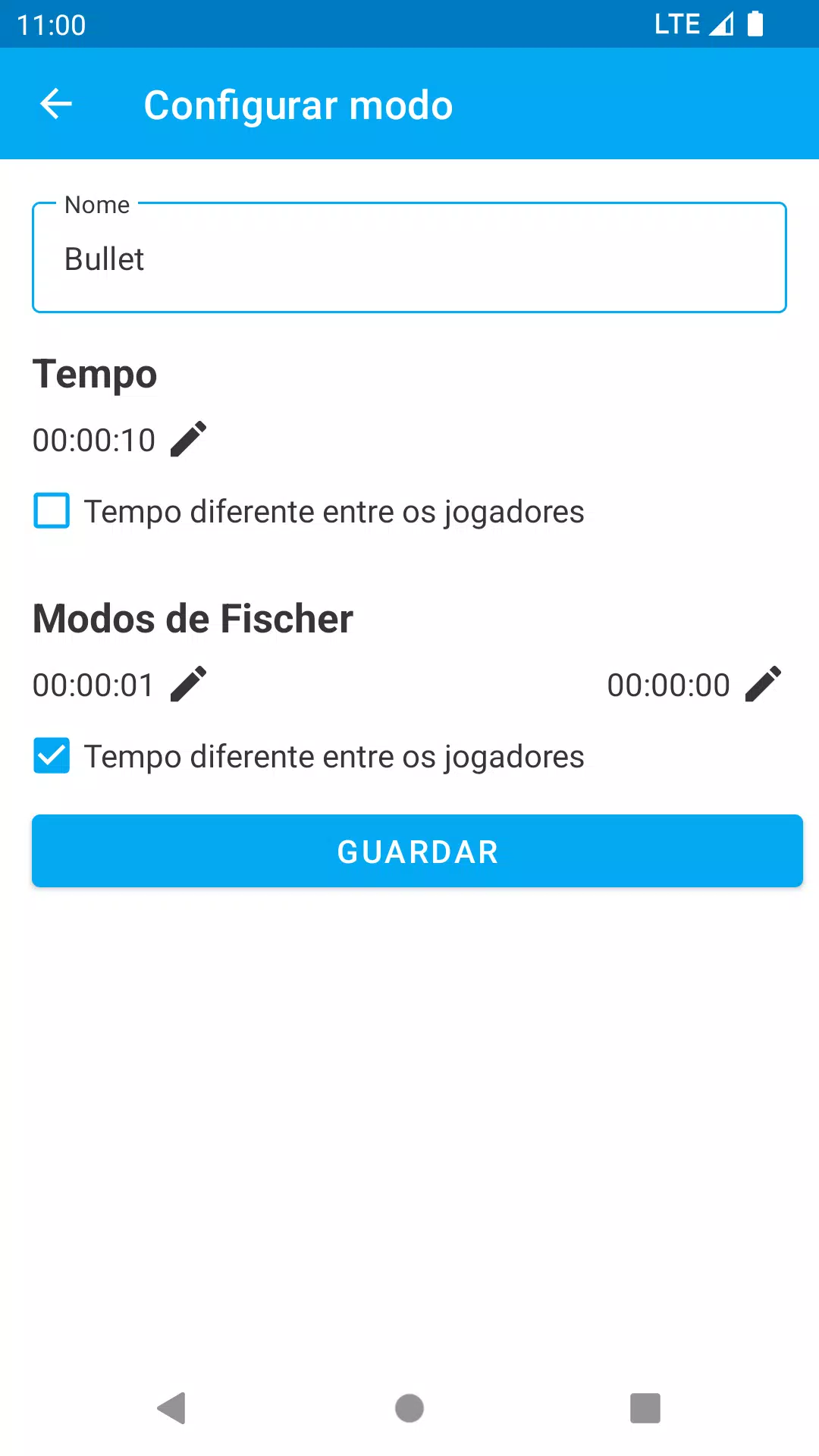 Download do APK de Relógio de Xadrez para Android