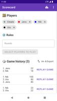 Score Card your Score Counter پوسٹر