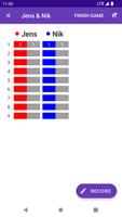 Score Card your Score Counter اسکرین شاٹ 1