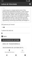 Leitor de velocidade imagem de tela 1