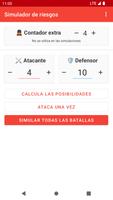 Simulador de batalla de riesgo captura de pantalla 2