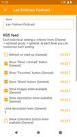 RSS Reader ภาพหน้าจอ 2