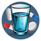 Water & Pills Reminder أيقونة