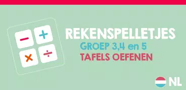 Rekenspelletjes: Groep 3,4,5