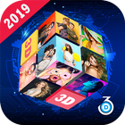 3D Photo, Video Gallery Editor आइकन