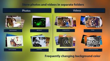 برنامه‌نما 3D Photo, Video Gallery Editor عکس از صفحه