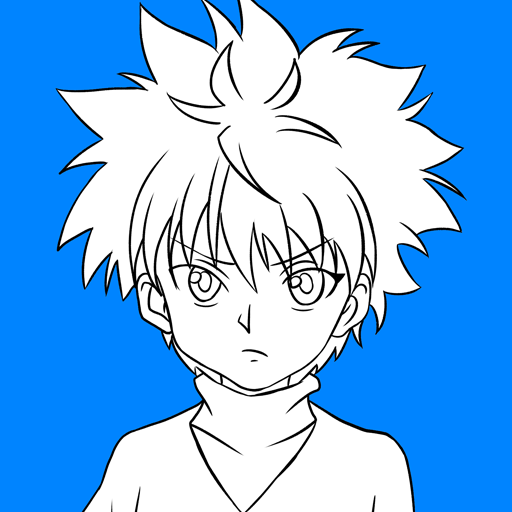 Como desenhar Killua Hisoka