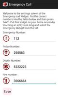 Emergency Call Widget bài đăng