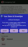 Emergency Call Widget syot layar 2