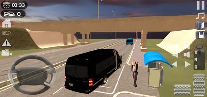 Van Minibus Driving Games 포스터
