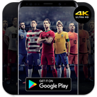 ⚽ Football Allstars Wallpapers HD 🎮 icône