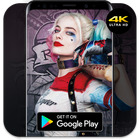 ❄️ Wallpaper Harley Quinn HD 4K ไอคอน