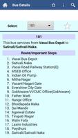 Vasai Virar Bus Info 스크린샷 1