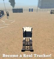 Truck Driver 3D: Extreme Roads capture d'écran 2