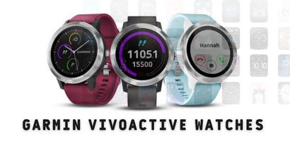 garmin vivoactive smartwatches Plakat