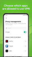 برنامه‌نما Vast VPN عکس از صفحه