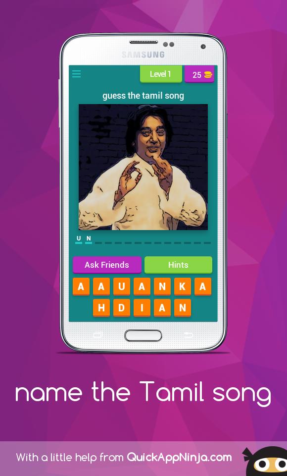 Guess the Tamil movie song for Android - APK Download