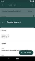 LineageOS Changelog imagem de tela 3