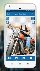 Man Moto Photo Suit APK download