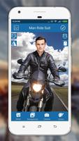 Man Moto Photo Suit imagem de tela 2