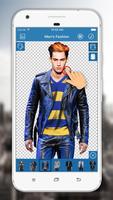 Men Fashion Suit Photo Editor تصوير الشاشة 1