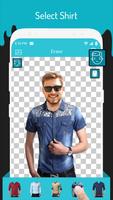 Man Shirt Photo Editor ảnh chụp màn hình 1