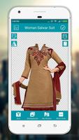 Women Salwar Suit Photo Editor plakat