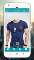 T-shirt homme Éditeur de photo Affiche