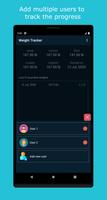 Weight Tracker تصوير الشاشة 2