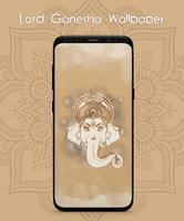 Lord Ganesha Wallpaper Affiche