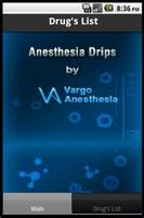 Poster Anesthesia Drips