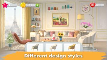 Home Design - Match & Decorate captura de pantalla 2