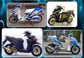 vario motorcycle modification  poster