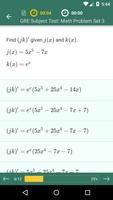 GRE Subject Test Math Practice capture d'écran 2