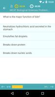 2 Schermata MCAT: Practice,Prep,Flashcards