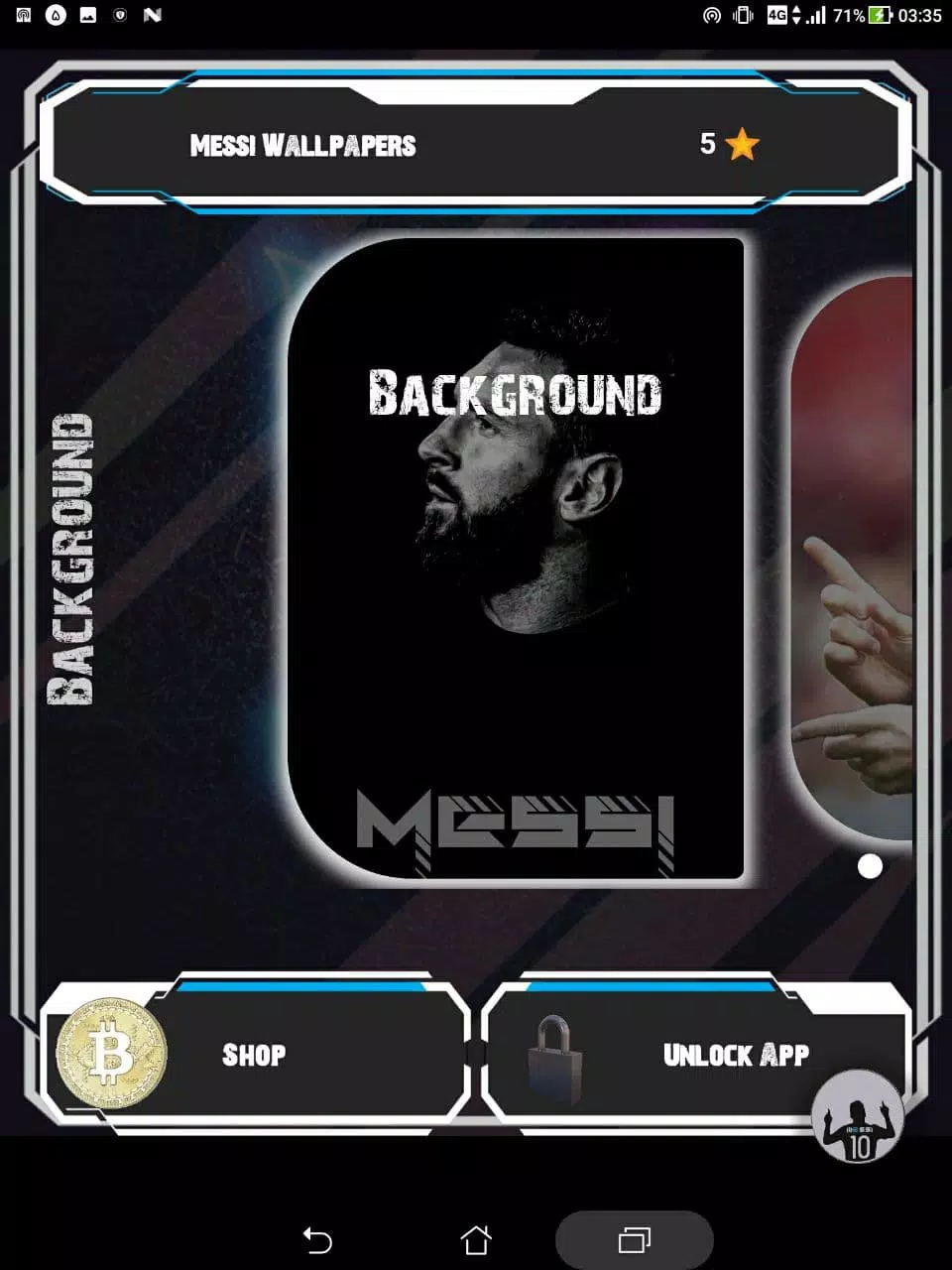 Messi Wallpaper & Lock Screen