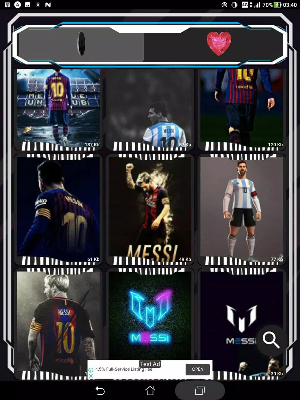 Messi Wallpaper & Lock Screen