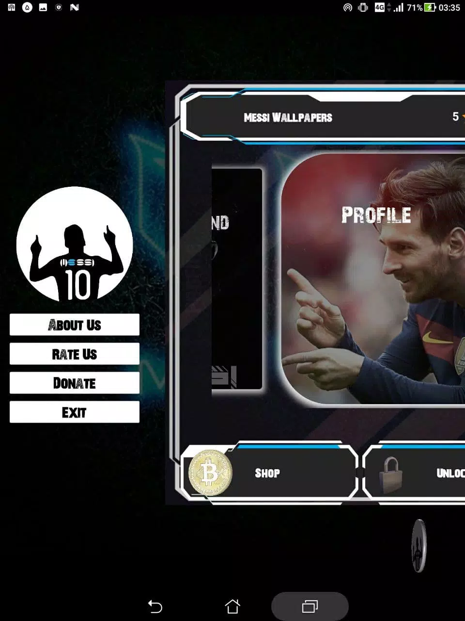 Messi Wallpaper & Lock Screen