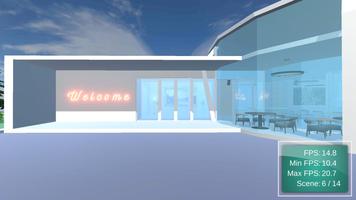 3D Benchmark - Luxury Cafe screenshot 3