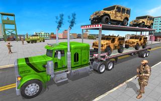 Army Vehicle Truck Transport captura de pantalla 3