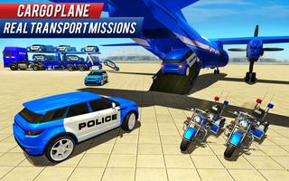 Police Car Cargo Transport 3D スクリーンショット 3