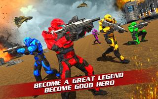 Cyber Truck Transform Robot Shooting Game 2020 Affiche