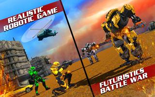 Cyber Truck Transform Robot Shooting Game 2020 capture d'écran 2