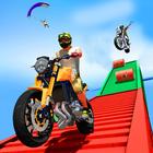 Mega Ramp Stunt Bike 3D Games icono