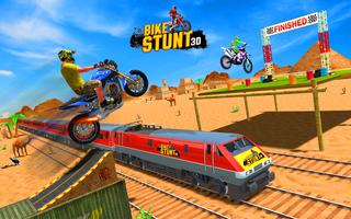 Mega Ramp Stunt Bike 3D Games captura de pantalla 2