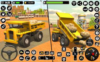 برنامه‌نما Excavator Machine Crane Sim 3D عکس از صفحه