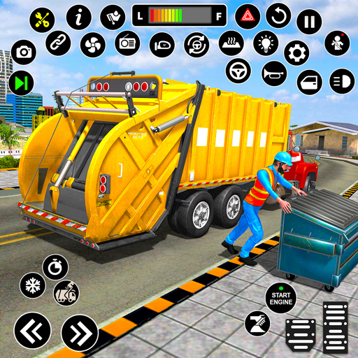 Trash Truck Driving Simulator