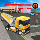 Offroad Oil Tanker Truck Games icon