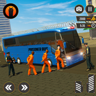 Police Prisoner Bus Transport-icoon
